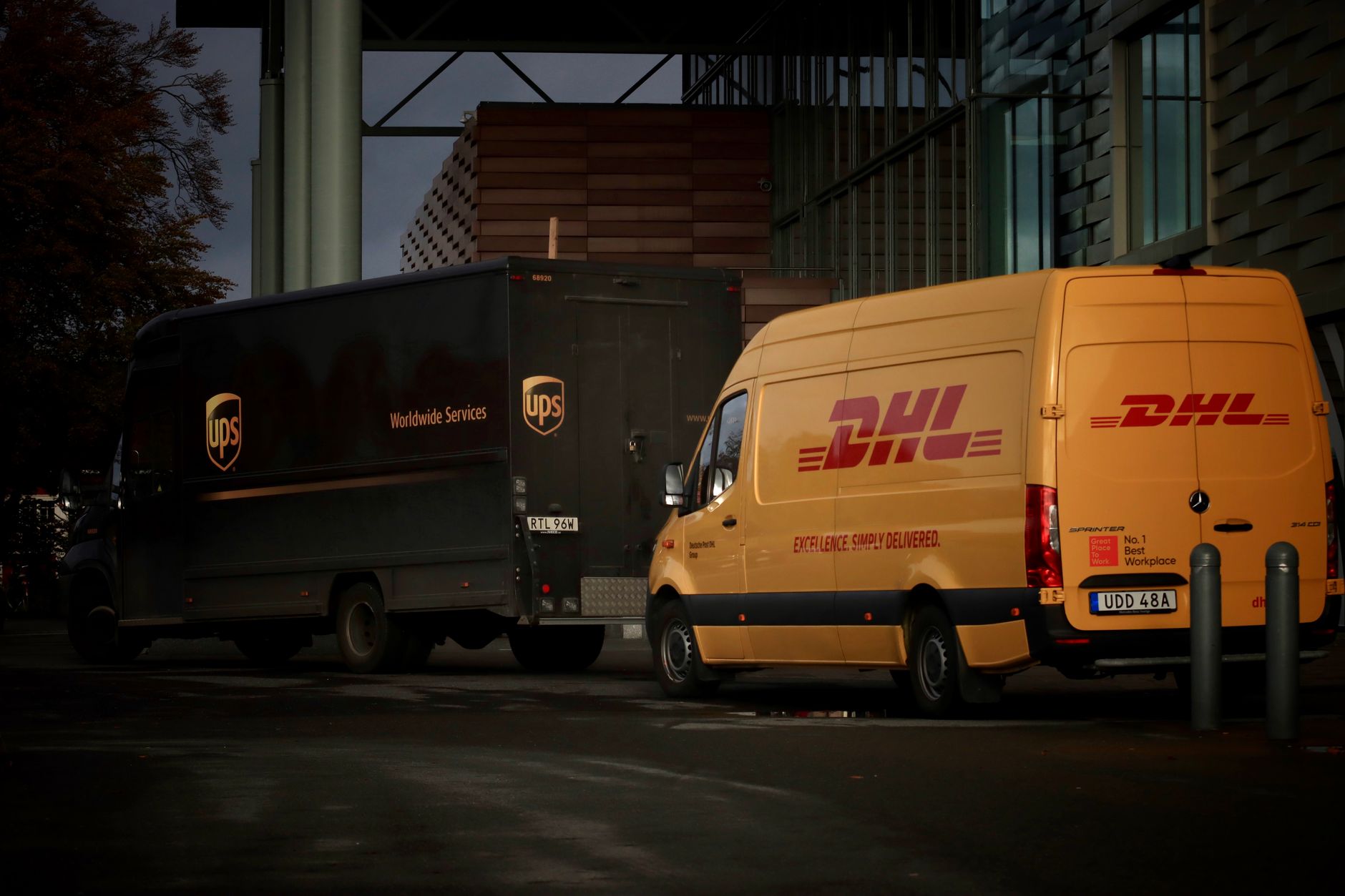 Redaktionelt motiv knyttet til Gb Dk og handel og distribution